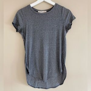 Blue notes Small grey blend ribbed material